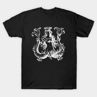 Mythical Heraldic Mermaid T-Shirt